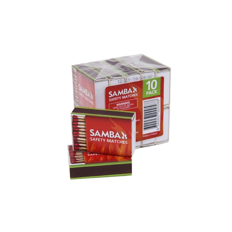 Samba 10 boxes of Regular Matches