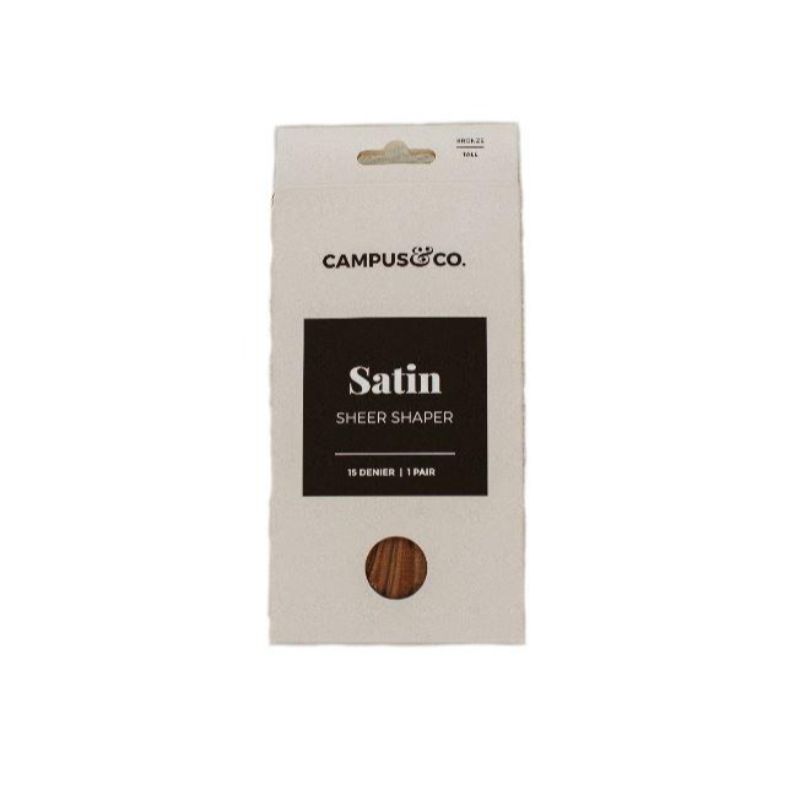 Campus&Co. Satin Sheer Shaper Bronze Medium