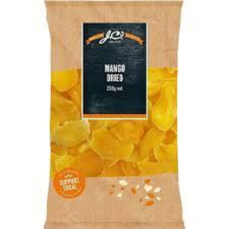 JC Nuts Mango Dried 250g