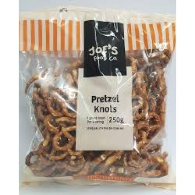 JC Nuts Joes Snacks Pretzel Knots 250g