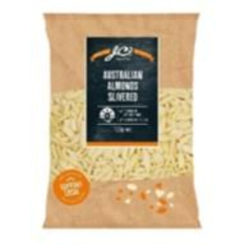 JC Nuts Almonds Slivered 100g