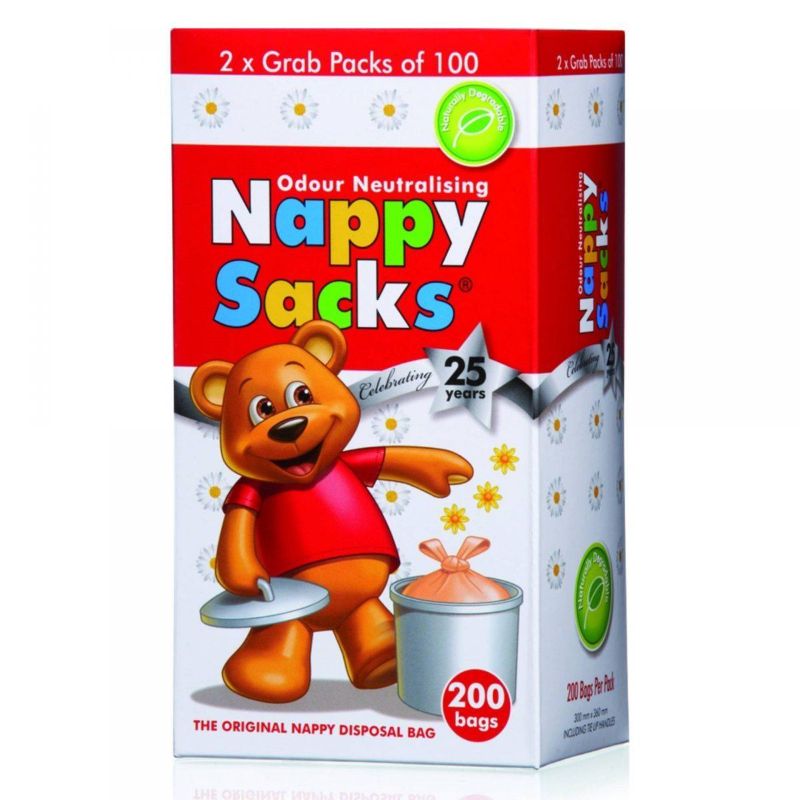 Nappy Sacks Disposal Bags 200pk