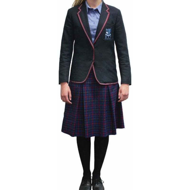 Blazer Navy Girls Z with Logo