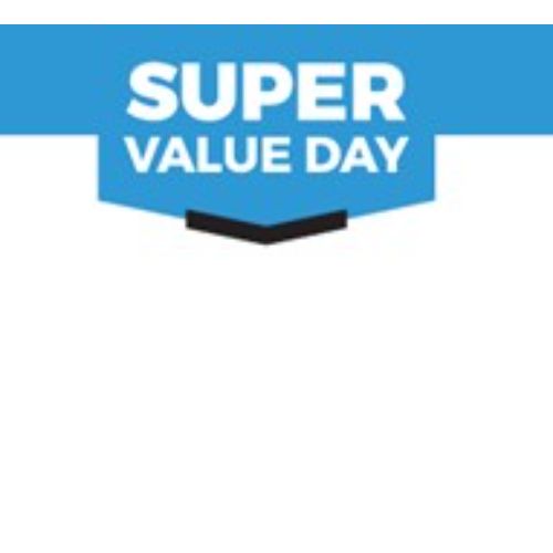 Super Value Day Shelf Talker 50 Pack