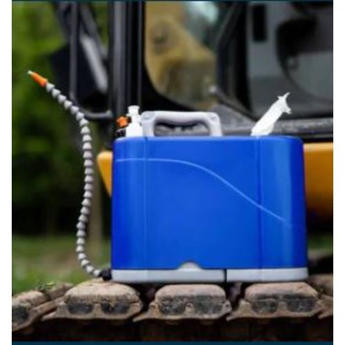 Shoulder Sink Hand Wash Station Blue