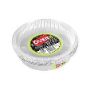 Lemon&Lime Foil Tray with Plastic Lid Round 8 Pack 23x23x4.5 cm