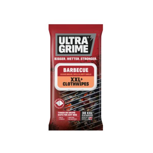 Ultragrime Barbecue XXL+ Clothwipes 30pk                                  