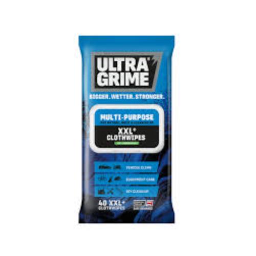 Ultragrime Multi-Purpose Original XXL+ Clothwipes 40pk          