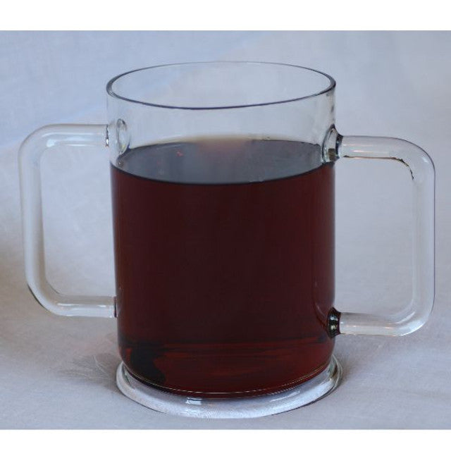 Glass Double Handle Cup 950ml