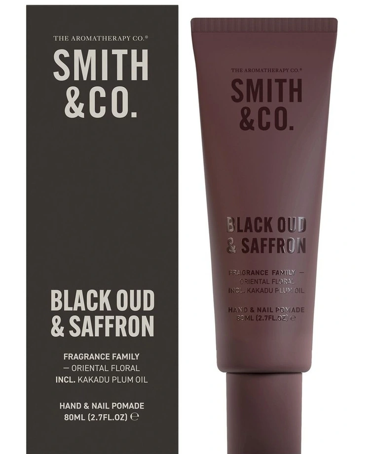 Smith & Co. Hand and Nail Pomade 80ml - Black Oud & Saffron