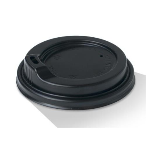 Coffee Cup Lid Black 8oz Cup 1000/Box