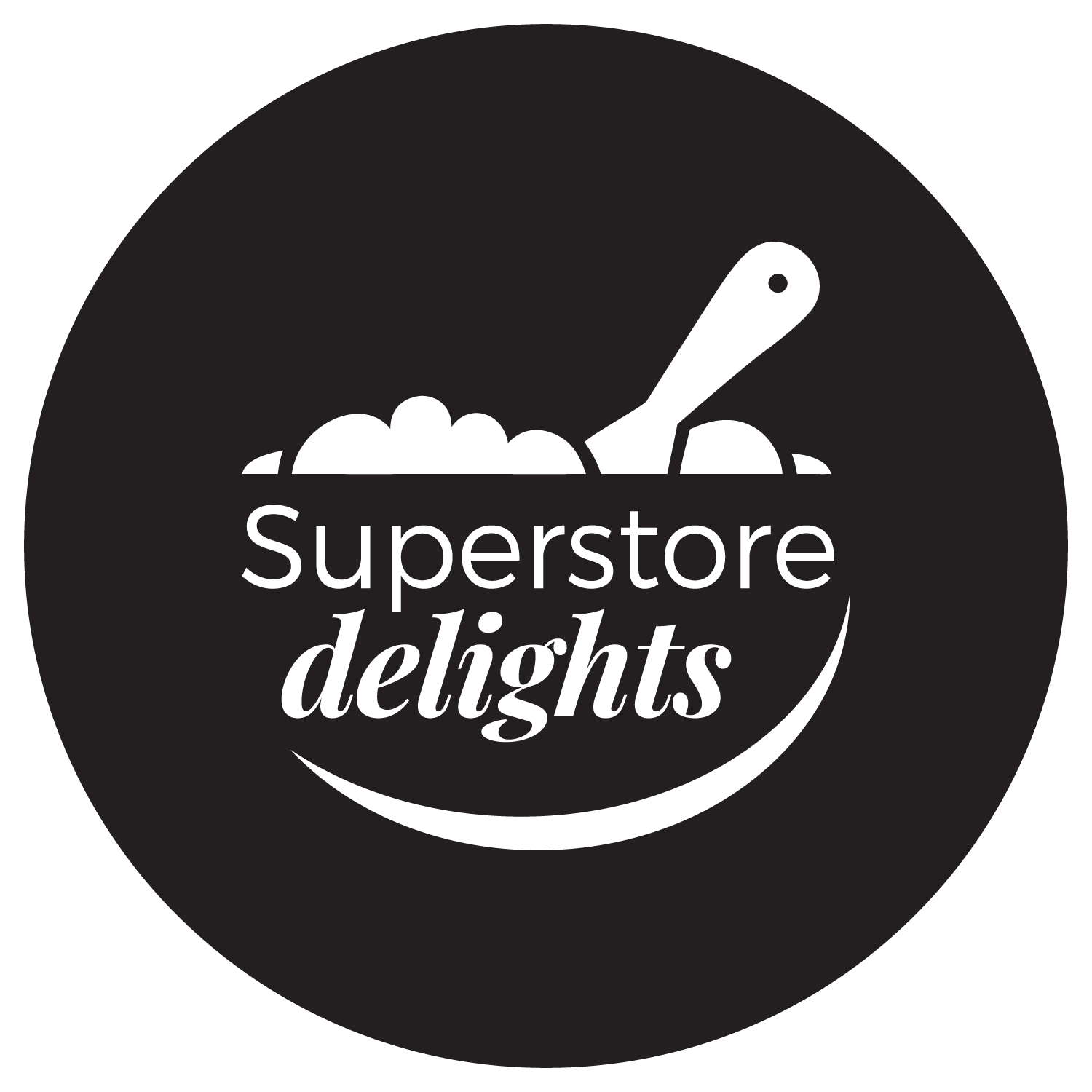 Campus&Co. Superstore Delights Sticker 30mm 1000/roll – Black