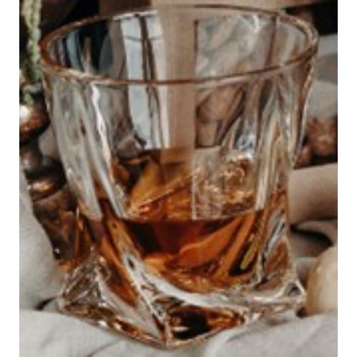 Milburga Whisky Glass 2 Set 285gm 9.4cm high