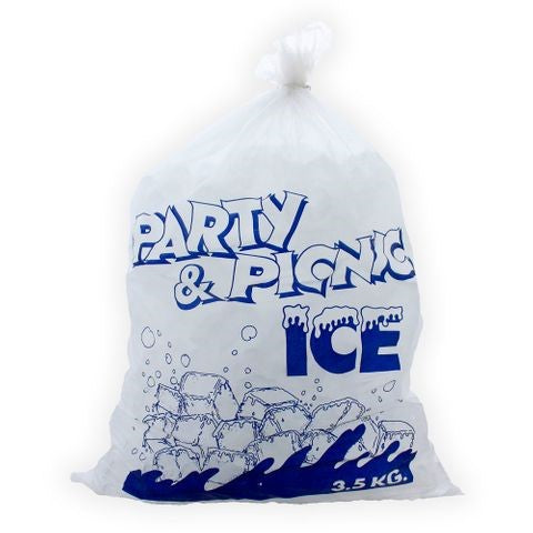 Hice Maxvalu H/D Party Ice Bag 3.5kg 470x300 100/Pack