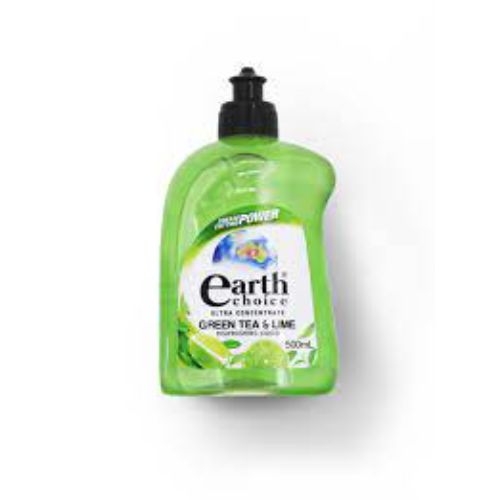 Earth Choice Ultra Conc Dishwash Green Tea & Lime 500ml