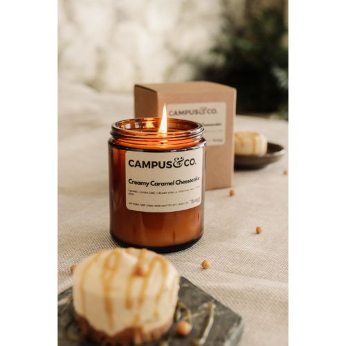 Campus&Co. Creamy Caramel Cheesecake Soy Candle 200g