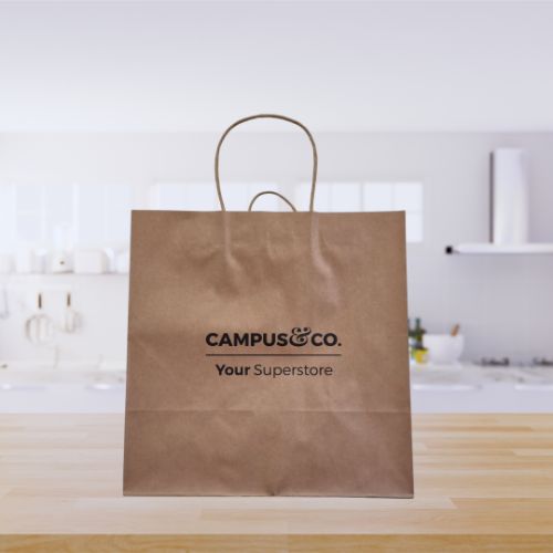 Campus&Co. Carry Bag Kraft Paper 305x305mm 50/Pack