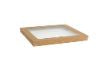 Kraft Catering Tray Lid Medium 382x275x30mm