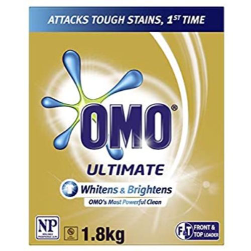 Omo Laundry Powder Front & Top Loader Ultimate 1.8kg