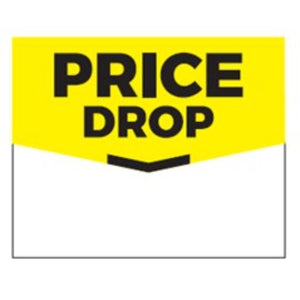 Price Drop Shelf Talker 50 Pack