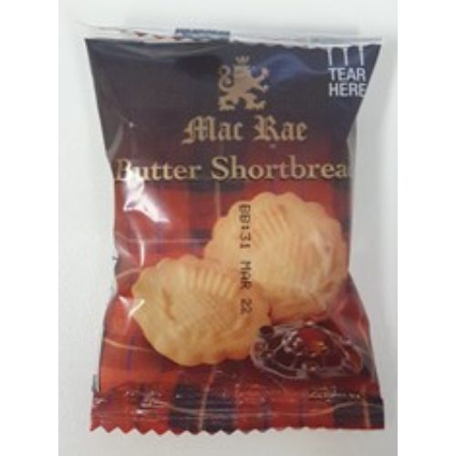 Macrae Butter Shortbread 23g 2 Pce 100 Pack