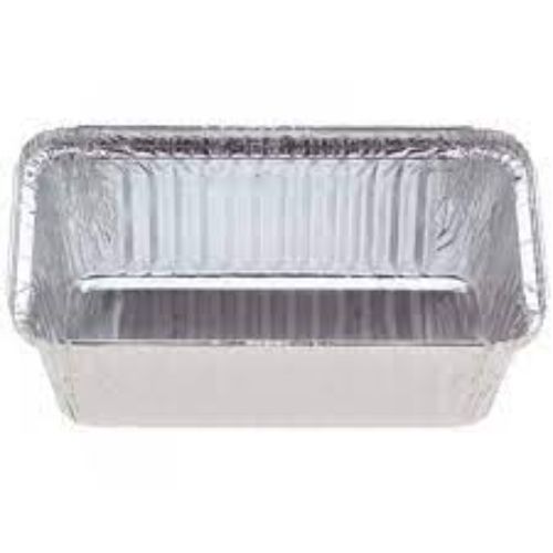 Medium Oblong Foil Tray 840ml 18.4X10.6X57mm 500/Pack