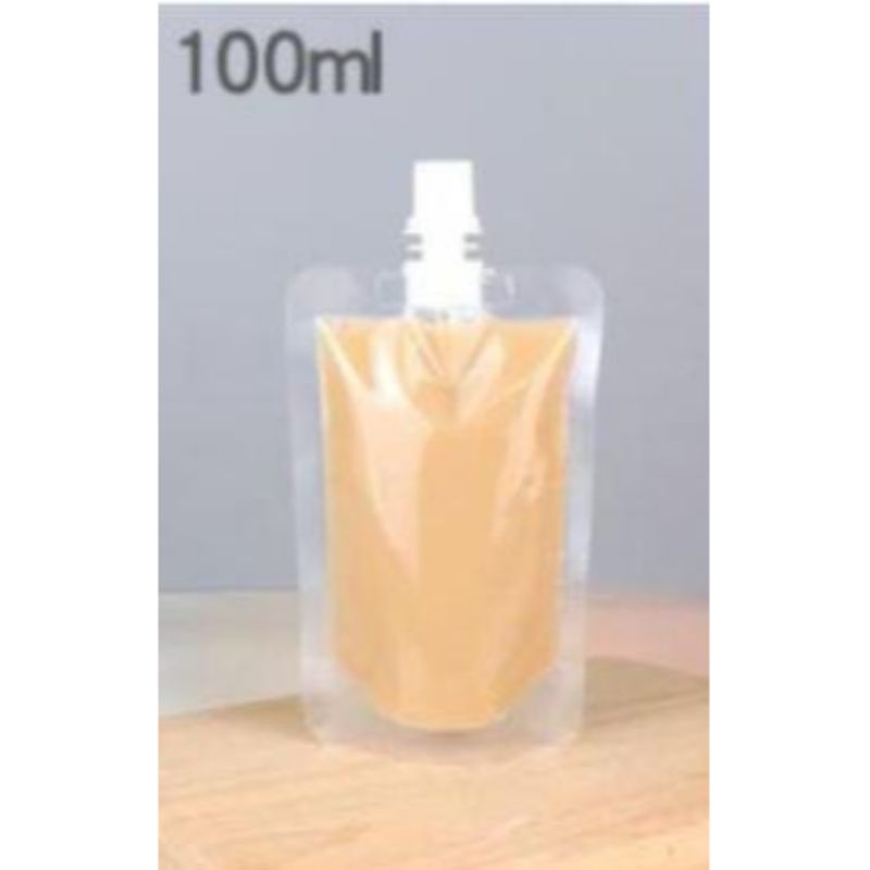 Clear Spout Pouch 100ml 100/pack