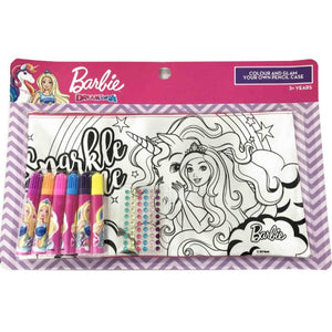 Barbie Colour & Glam Your Own Pencil Case