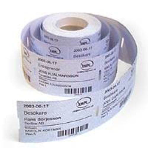 Label for CAS CL5200 Scale 58x60 30 Rolls