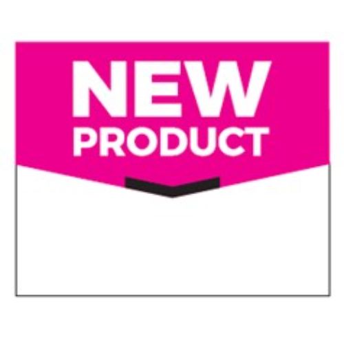 New Product Shelf Talker 50 Pack